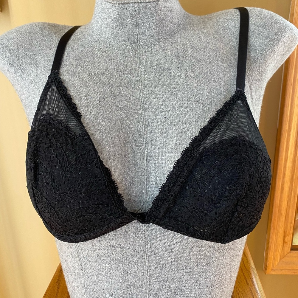 Black Free People Bra